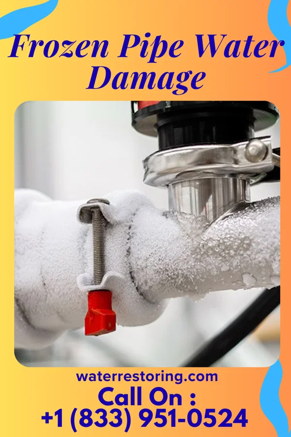 Frozen Pipe Water Damage in La Paz, IN